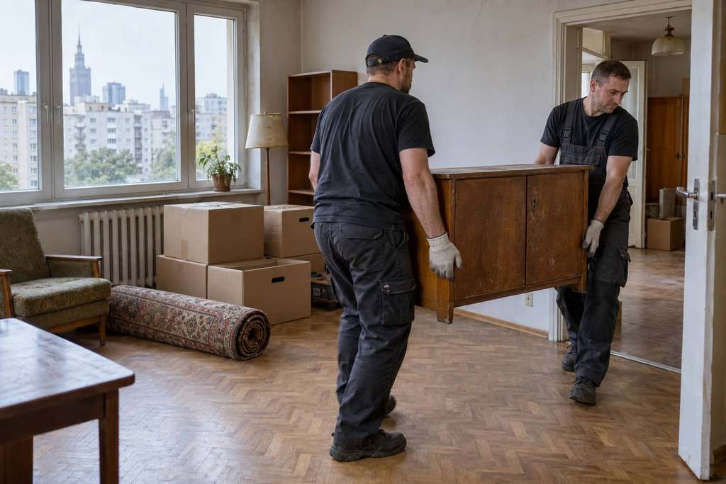 Profesjonalne opróżnianie mieszkania w Warszawie